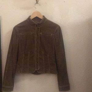 Dusty olive, fine corduroy,  blazer